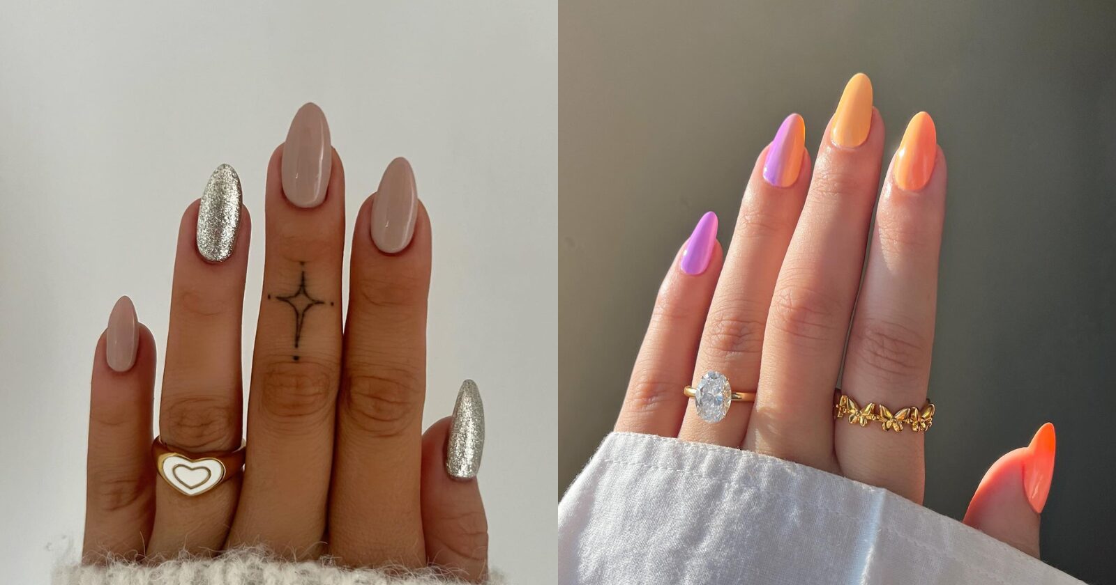 nail designs for white outfit