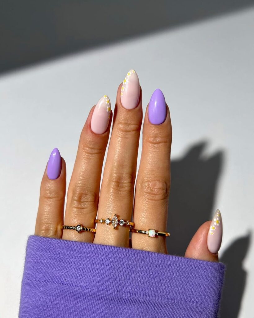 lavendar nails