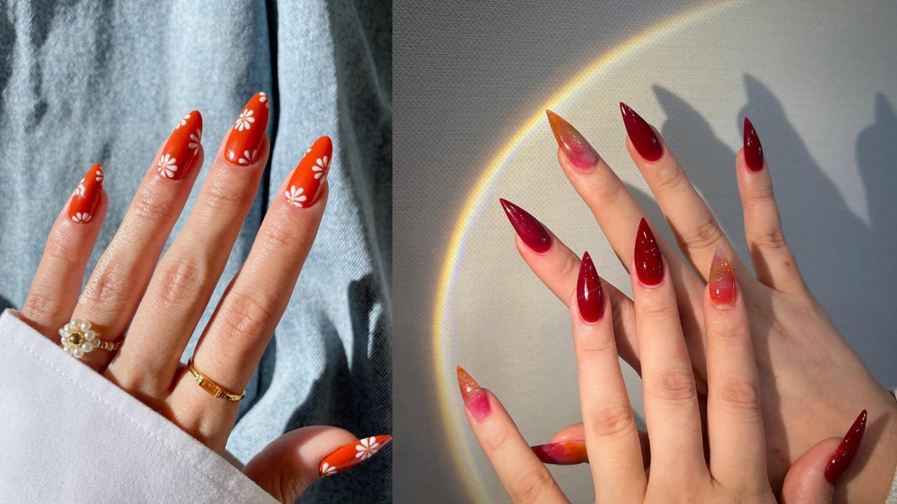 Two-Tone Nail Designs