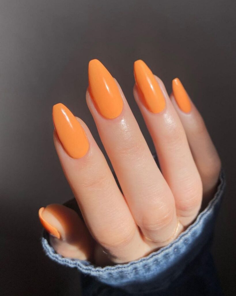 Summer Perfect Orange Nailss