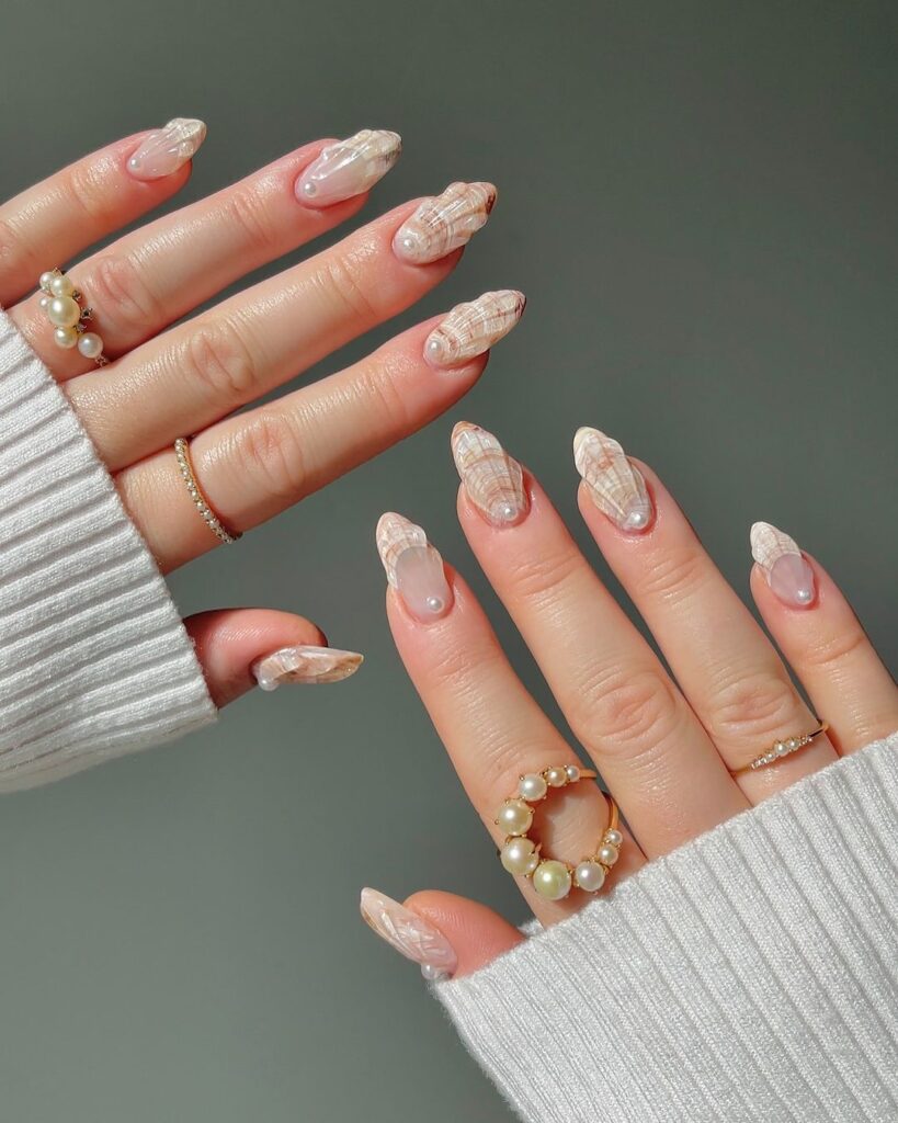 white nails